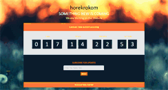 Desktop Screenshot of horekrokom.com